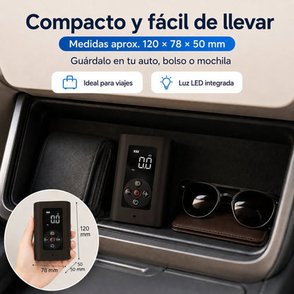Compresor Portátil con Batería