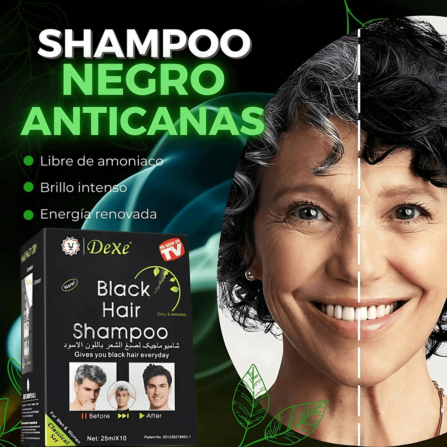 Shampoo Cubre Canas